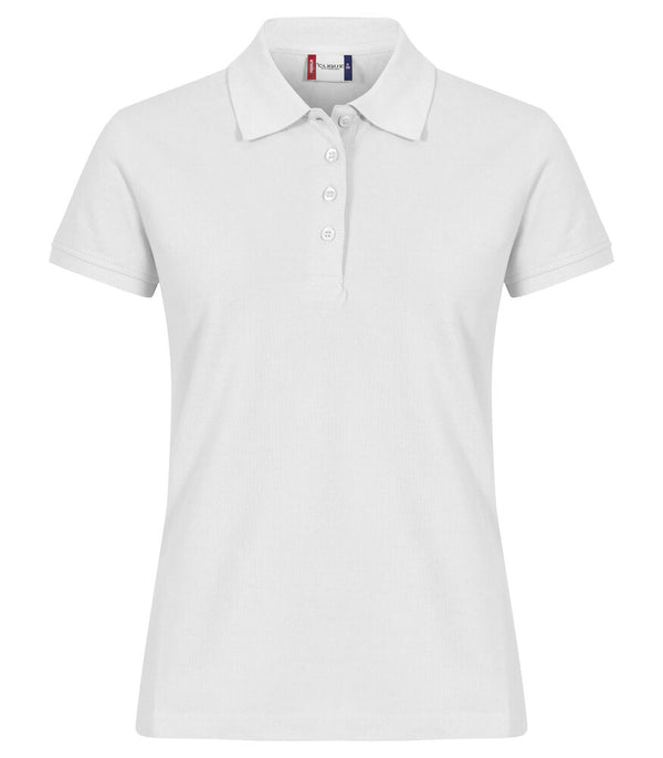 Clique Heavy Premium Polo Women - Wit