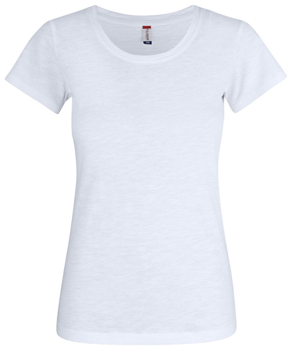 Clique Slub-T Women - Wit