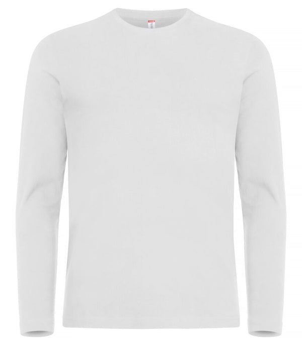 Clique Premium Fashion-T LS - Wit