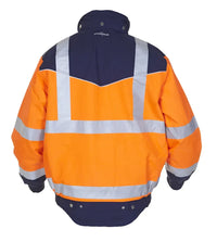 Jacket Furth, fluor oranje - marine