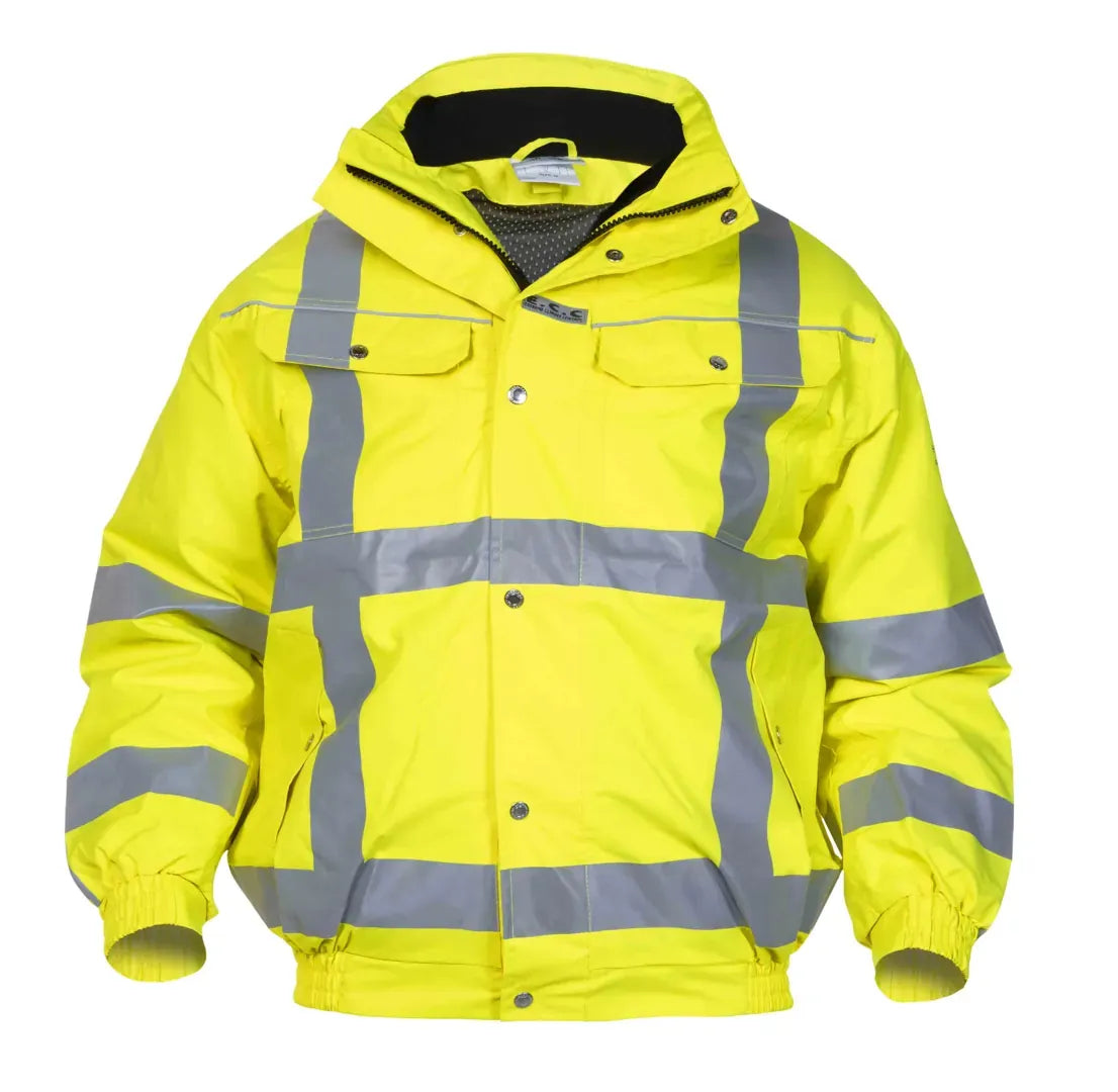 Jacket Foxhol RWS, fluor geel