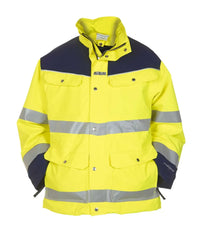 Parka Feldkirchen, fluor geel - marine