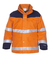 Parka Feldkirchen, fluor oranje - marine