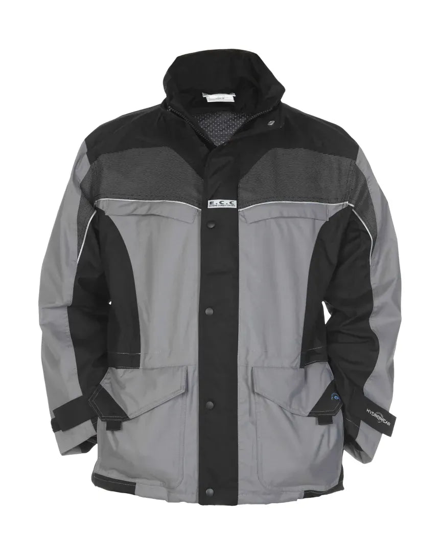 Parka Kingston, zwart - grijs