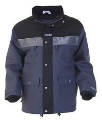 Parka Kiel, zwart - grijs