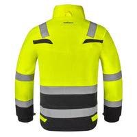 Fleece Torgau, fluor geel - zwart