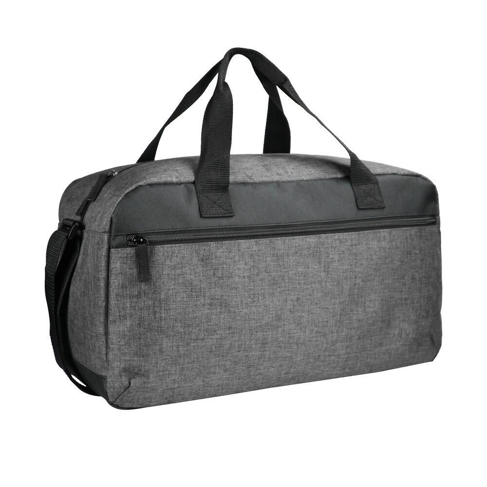 Clique Melange Travelbag - Grijsmelange