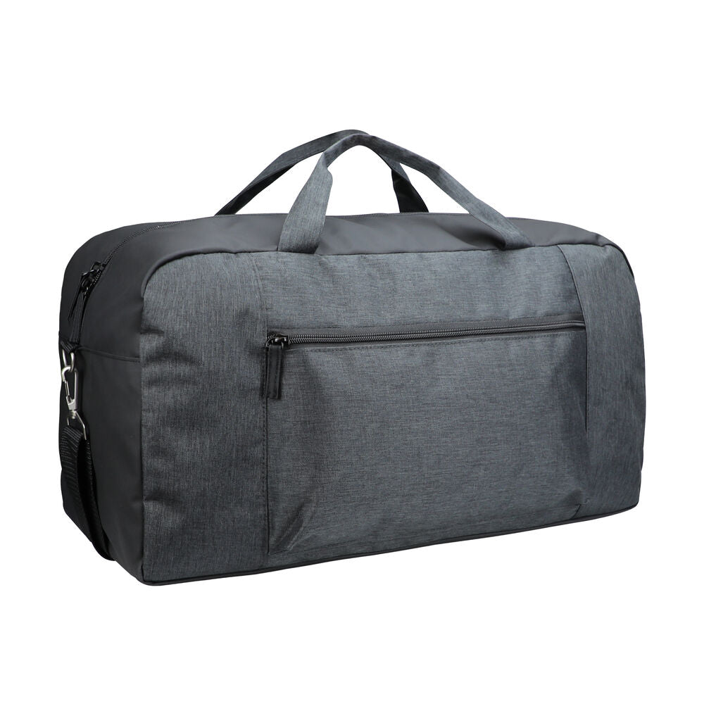 Clique Prestige Dufflebag - Antraciet melange