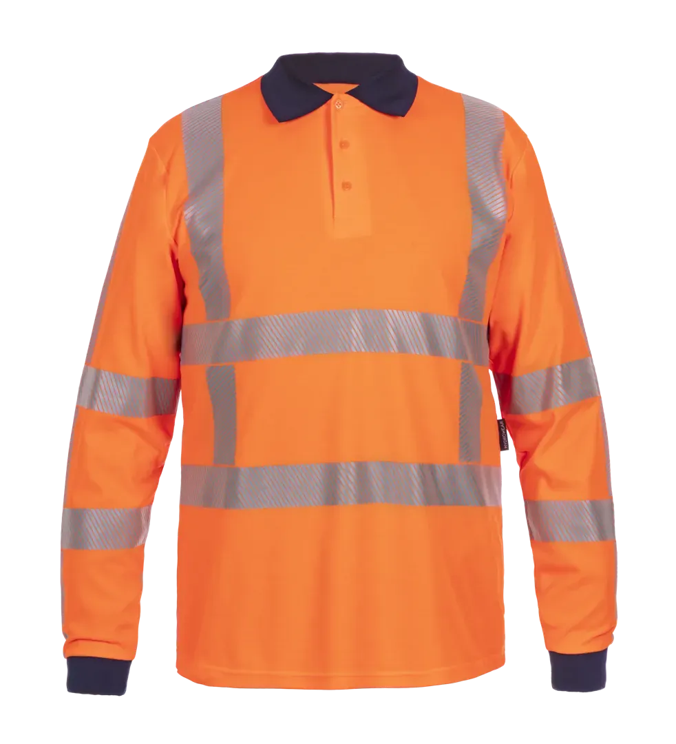 Polo L.M Trinidad RWS, fluor oranje