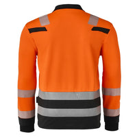 Polo L.M Tanna, fluor oranje - zwart