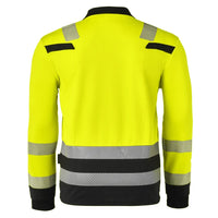 Polo L.M Tanna, fluor geel - zwart