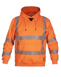 Hooded Sweater Tenerife RWS, fluor oranje