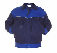 Werkjas Parijs, marine - korenblauw