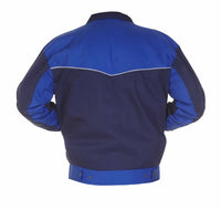 Werkjas Parijs, marine - korenblauw