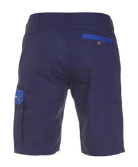 Kortebroek Peelo, marine - korenblauw
