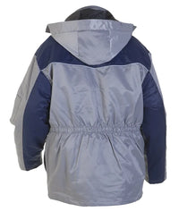 Parka Peest, grijs - marine
