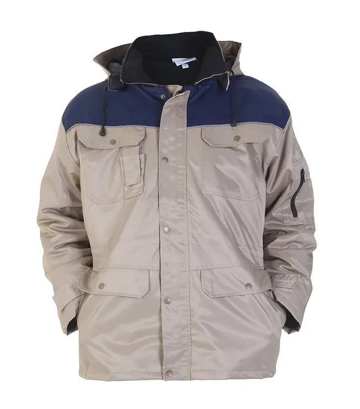 Parka Peest, kaki - marine