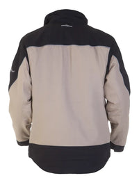 Winterjacket Rijswijk, zwart - kaki