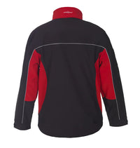 Softshell Rio, zwart - rood