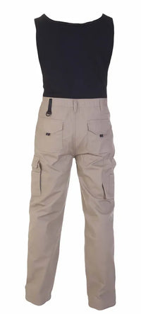 Combi-Overall Rijen, kaki