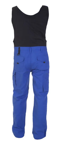Combi-Overall Rijen, korenblauw