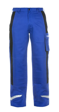 Multinorm Broek Malton, korenblauw - zwart