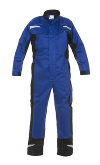 Multinorm Overall Memphis, korenblauw - zwart