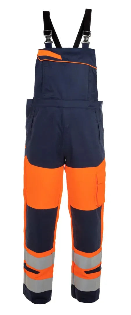 Multinorm Am Overall Milos, fluor oranje - marine