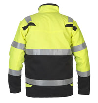 Multinorm Jack Malmö, fluor geel - zwart