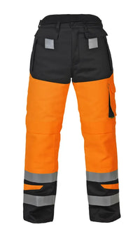 Multinorm Winterbroek Malawi, fluor oranje - zwart