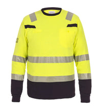 FR AST Shirt Murcia, fluor geel - zwart
