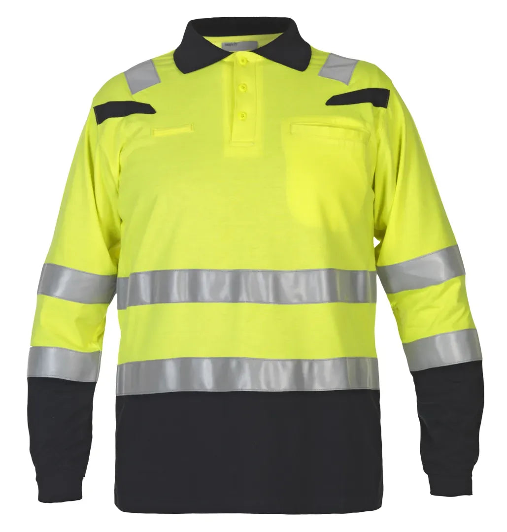 FR AST Sweater Mandal, fluor geel - zwart