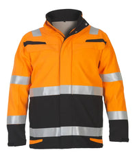 Multinorm Softshell Menorca, fluor oranje - zwart
