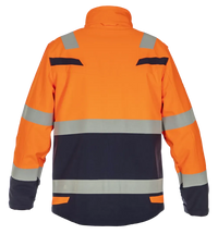 Multinorm Softshell Menorca, fluor oranje - marine