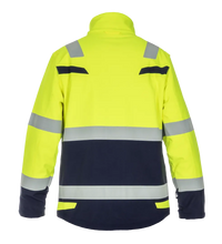 Multinorm Softshell Menorca, fluor geel - marine