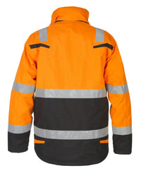 Multinorm Parka Margate, fluor oranje - zwart