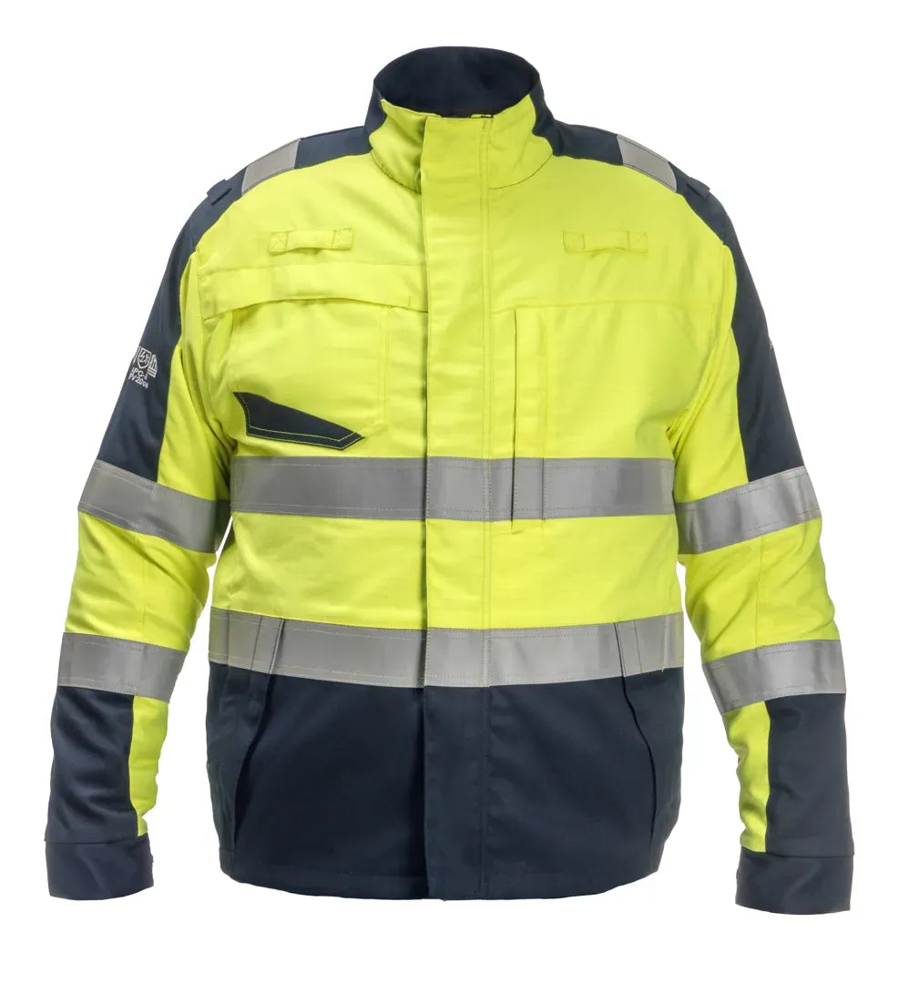 Arc2 Jack Manchester, fluor geel - marine