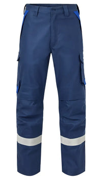 Broek Jakarta Multistretch, marine - korenblauw