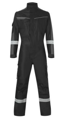 Multinorm Overall Jamaica, zwart - grijs