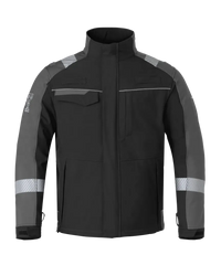 Softshell Jefferson, zwart - grijs