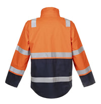 Parka Jester, fluor oranje - marine