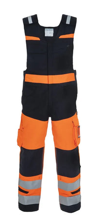 EN 20471 Bodybroek Holland, fluor oranje - zwart