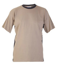 T-Shirt Tricht, kaki - zwart