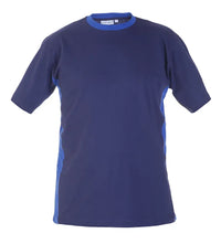 T-Shirt Tricht, marine - korenblauw