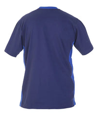 T-Shirt Tricht, marine - korenblauw