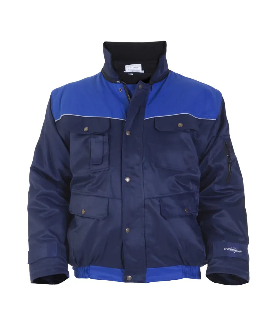 Winterjack Detmold, marine - korenblauw