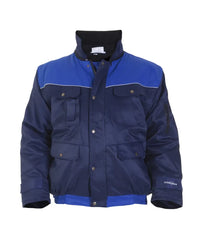 Winterjack Detmold, marine - korenblauw