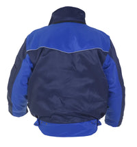 Winterjack Detmold, marine - korenblauw