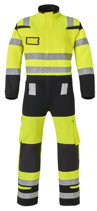 EN 20471 Overall Hove, fluor geel - zwart