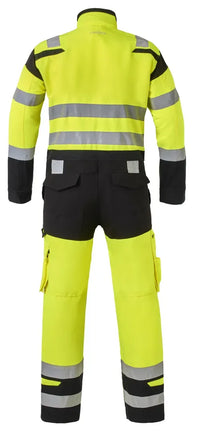 EN 20471 Overall Hove, fluor geel - zwart